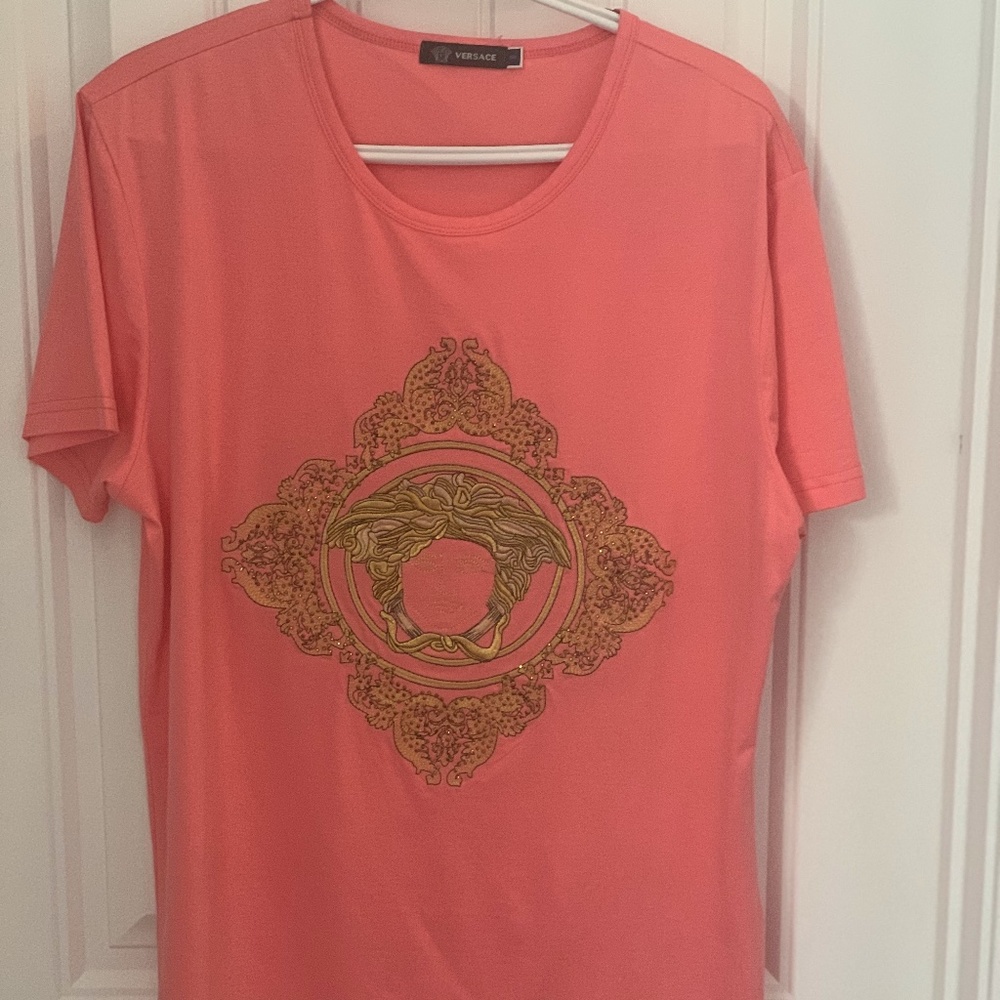 Versace Medusa Embroided Shirt